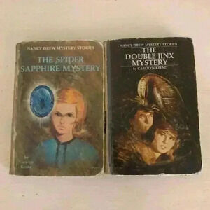 The Double Jinx Mystery Keene, Carolyn and The Spider Sapphire Mystery BOOKS